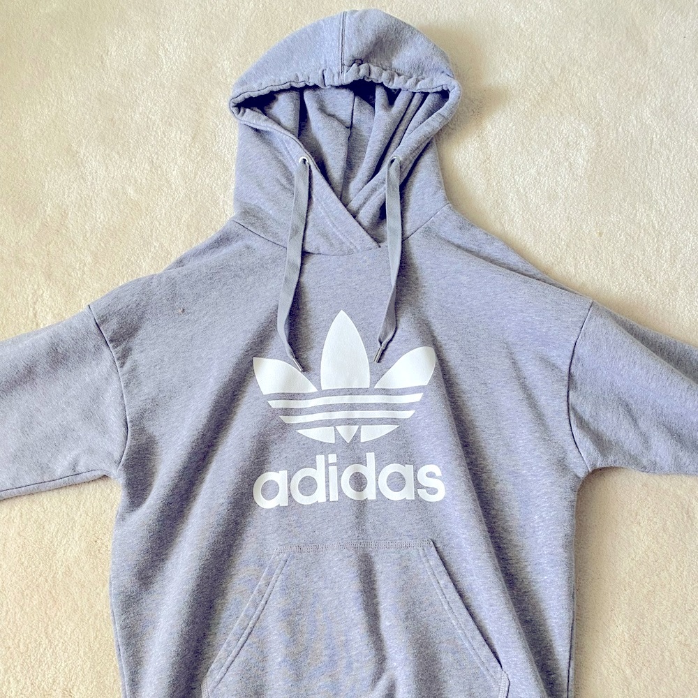 Adidas logo hoodie